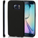 Wholesale Samsung Galaxy S6 Edge TPU Gel Soft Case (Black)